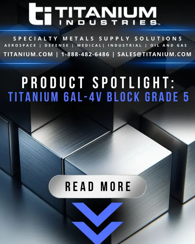 Titanium 6AL-4V Block Grade 5