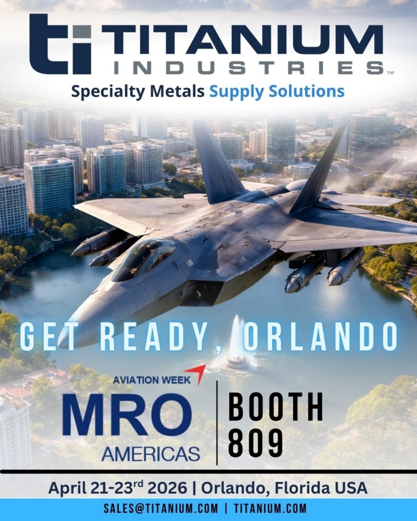 MRO Americas 2026 | aerospace metals supplier | titanium distributor | specialty metals supplier