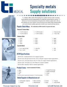 Medical Line Card