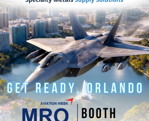 MRO Americas 2026 | aerospace metals supplier | titanium distributor | specialty metals supplier