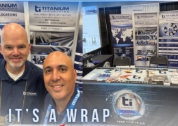 Titanium Industries booth at MRO Americas 2026 Orlando aerospace metals supplier